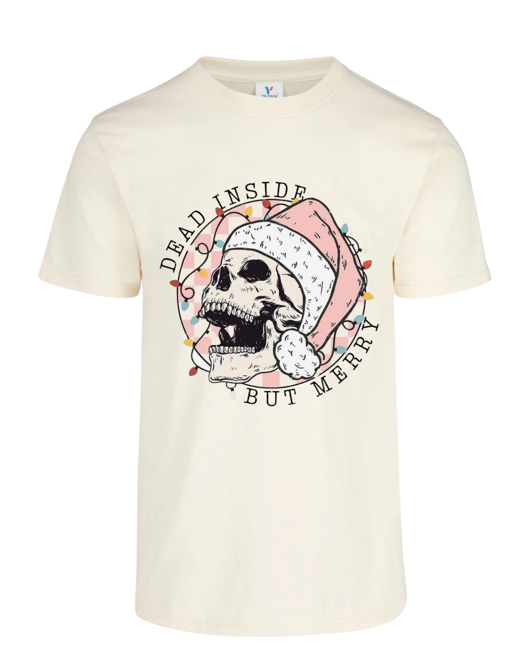 Camiseta Dead inside but Merry