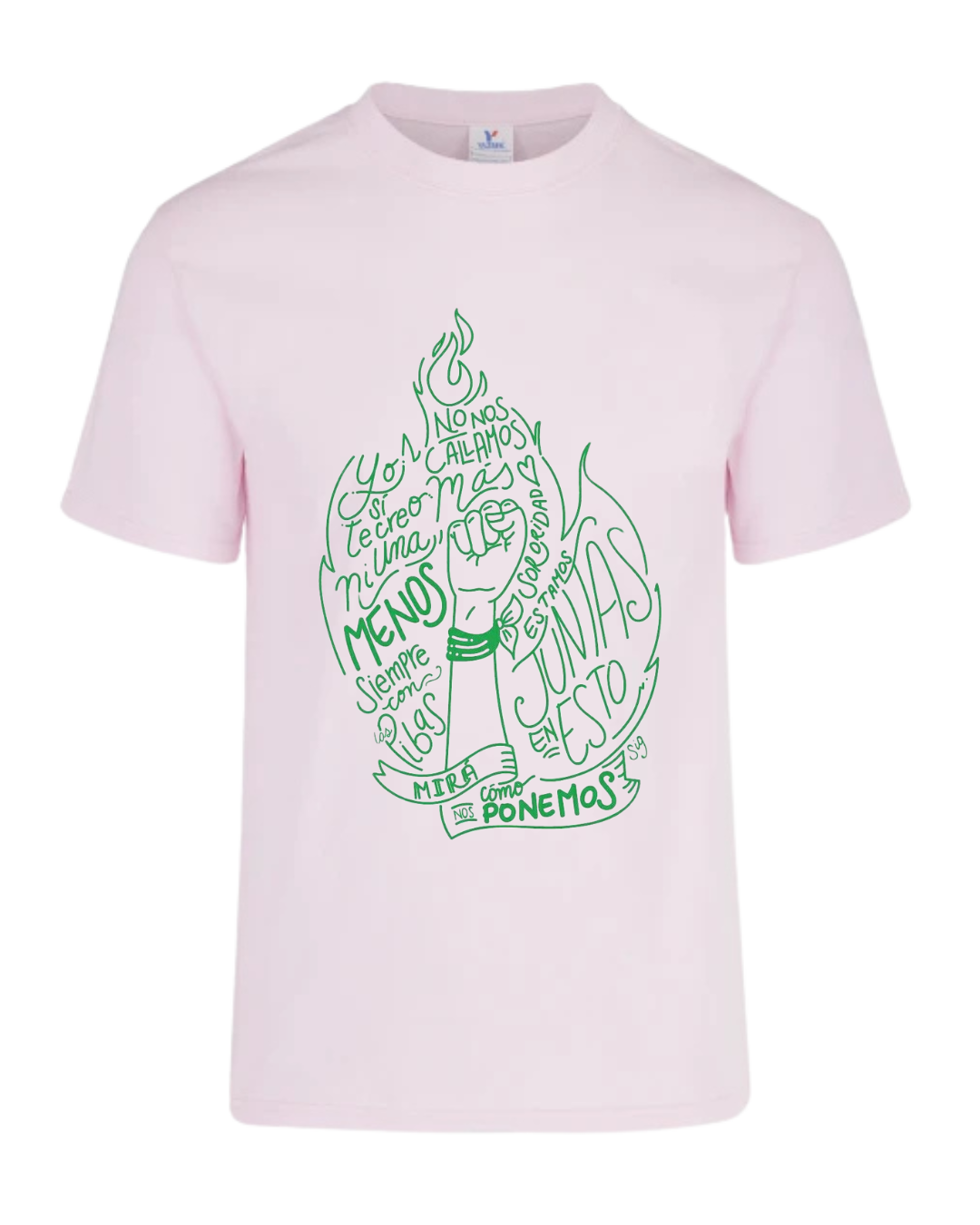 Camiseta Mirá como nos ponemos
