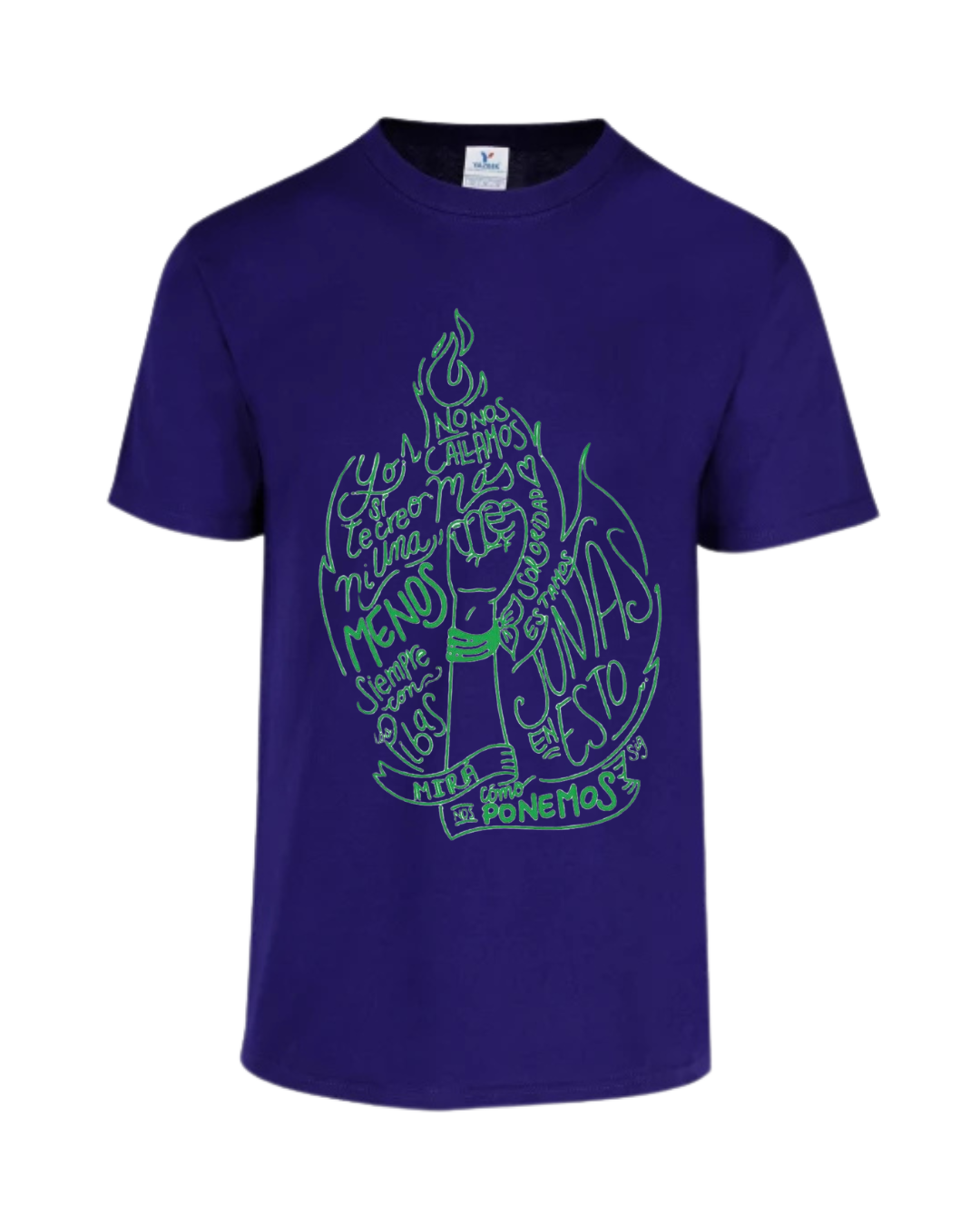 Camiseta Mirá como nos ponemos