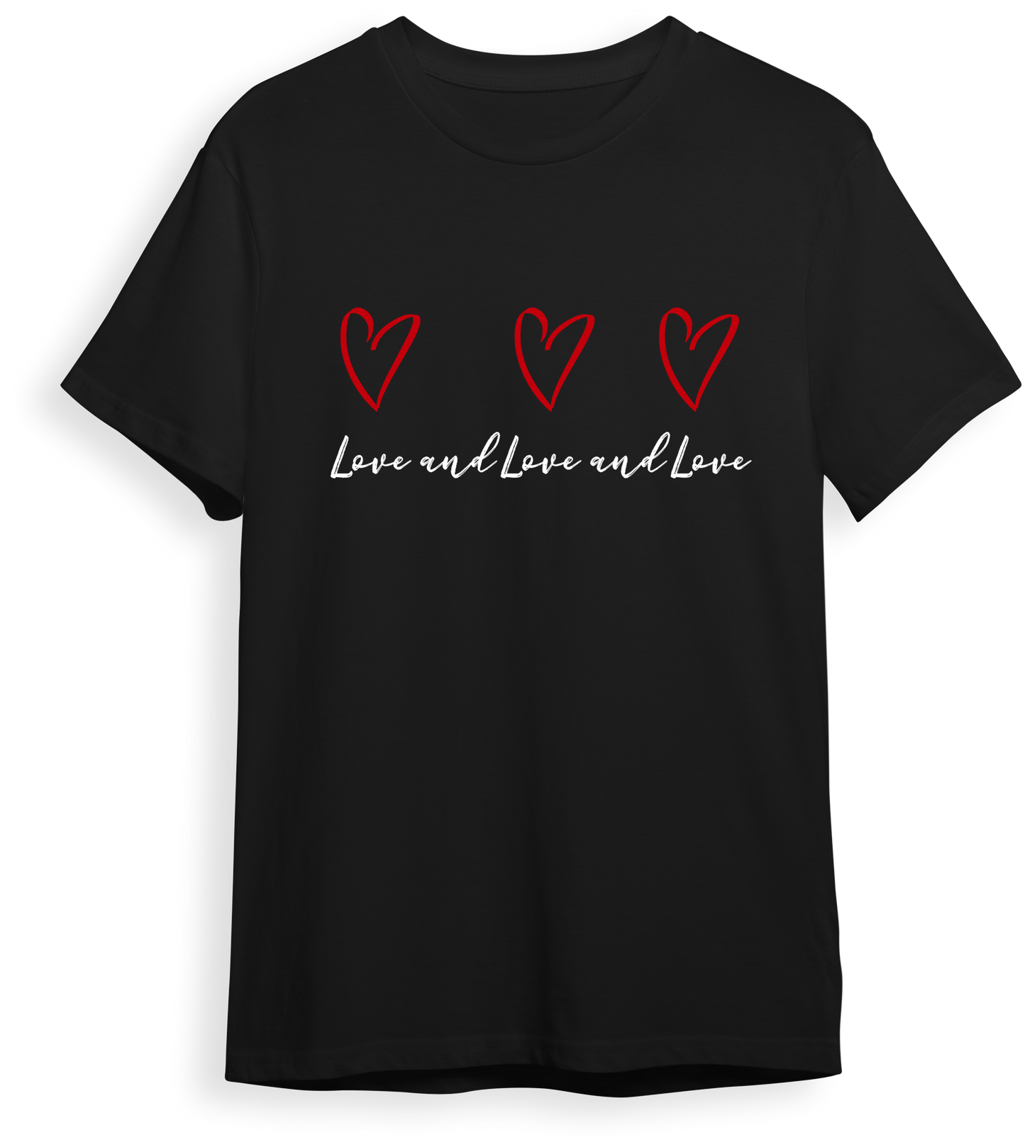 Camiseta Love, love, love