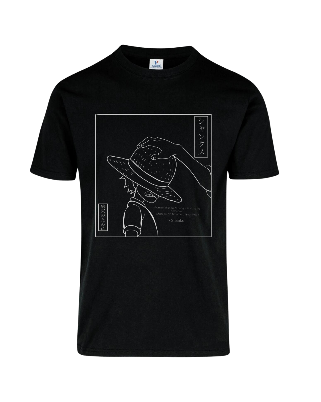 Camiseta Luffy sombrero