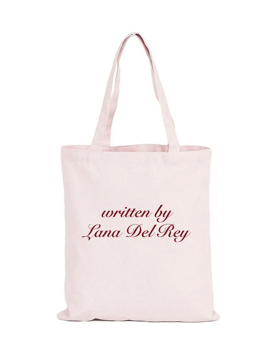 Totebag written by Lana del Rey