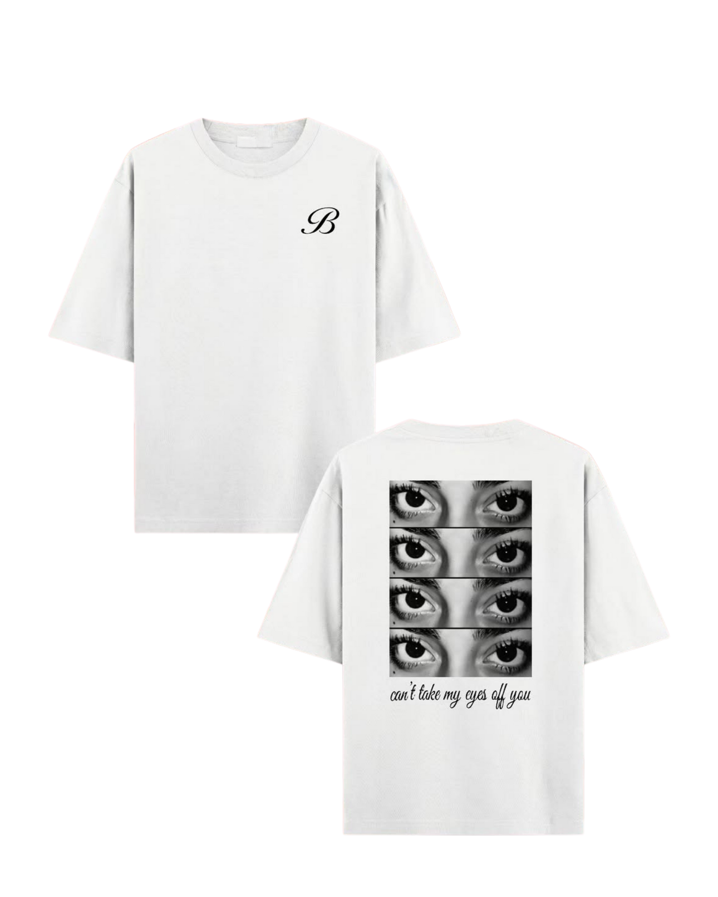 Camiseta con inicial personalizada