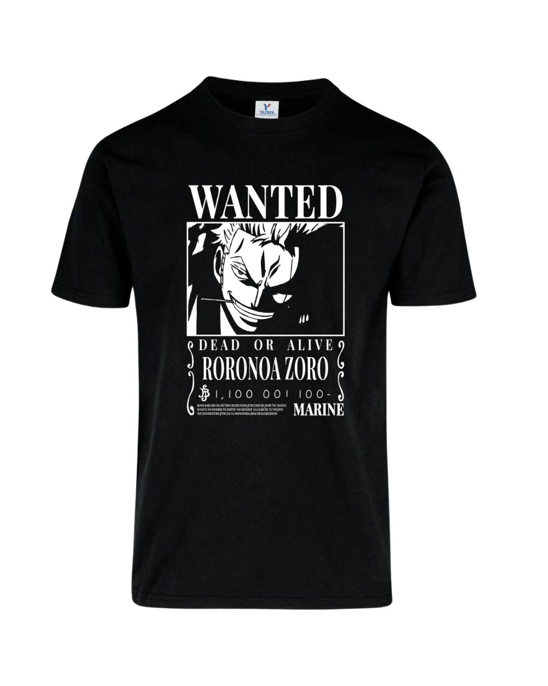 Camiseta Zoro Wanted