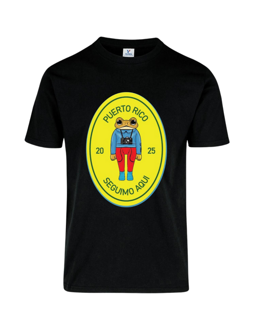 Camiseta Bad Bunny Puerto Rico Seguimo Aquí