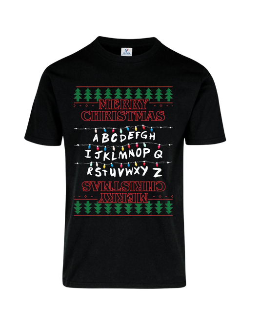 Camiseta Merry Christmas upside down