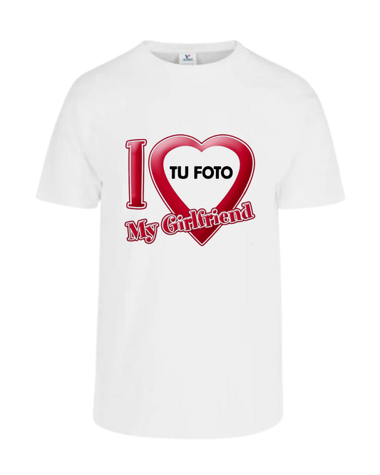 Camiseta My Girlfriend/Boyfriend personalizada