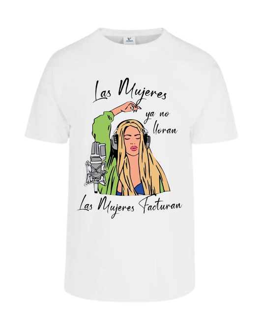 Camiseta Shakira Las mujeres ya no lloran