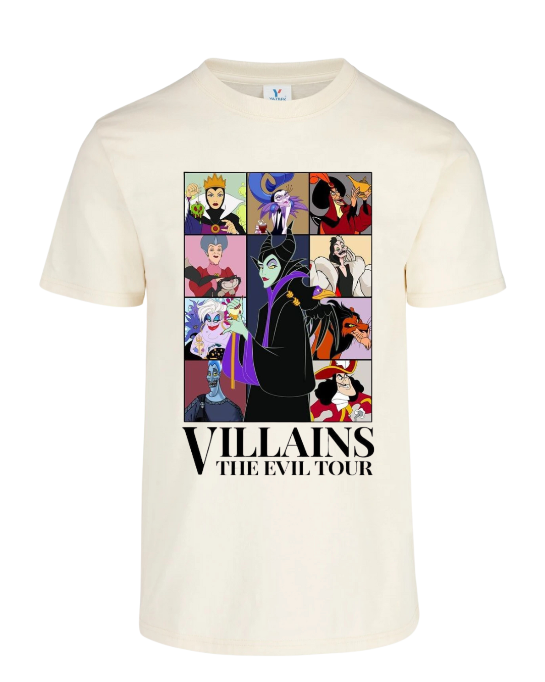 Camiseta Villains the evil tour