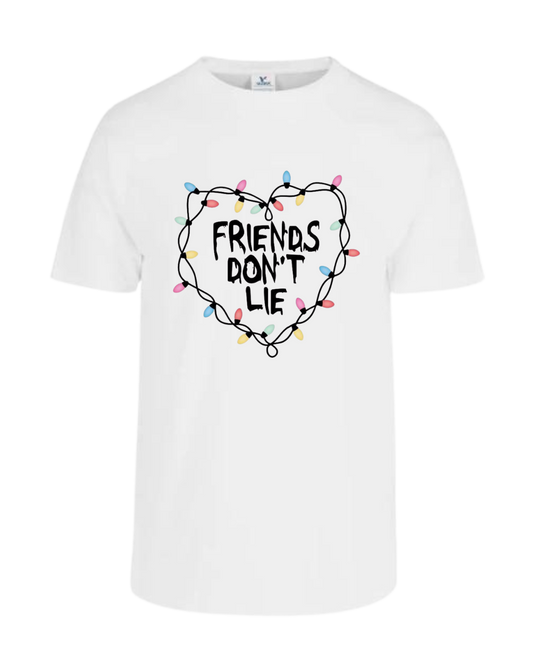 Camiseta Friends don't lie