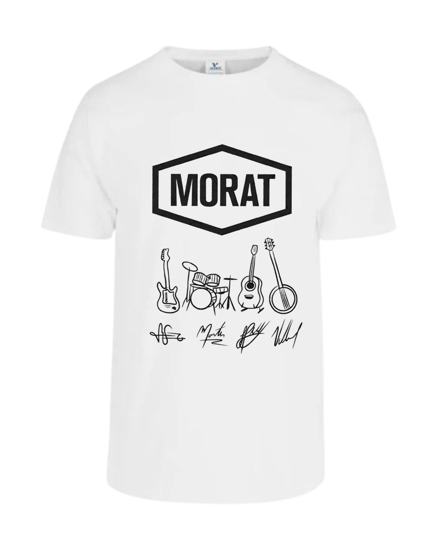 Camiseta Morat firmas