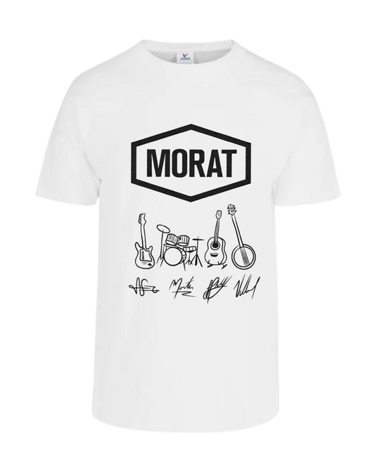 Camiseta Morat firmas