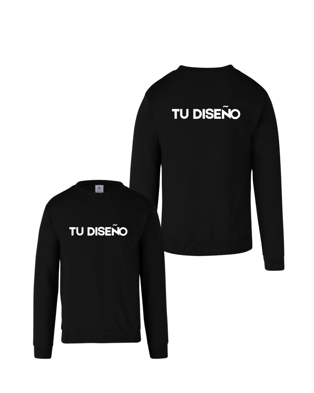 Buzo personalizado pecho y espalda