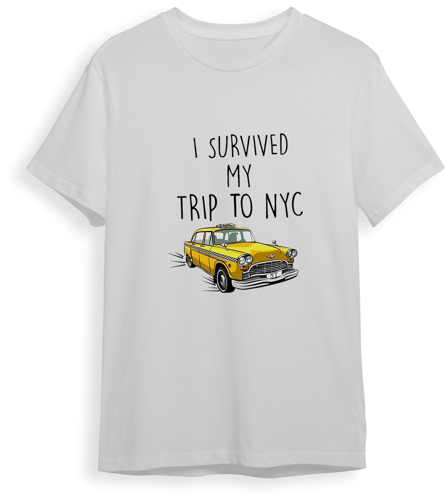 Camiseta I survived my trip to NYC
