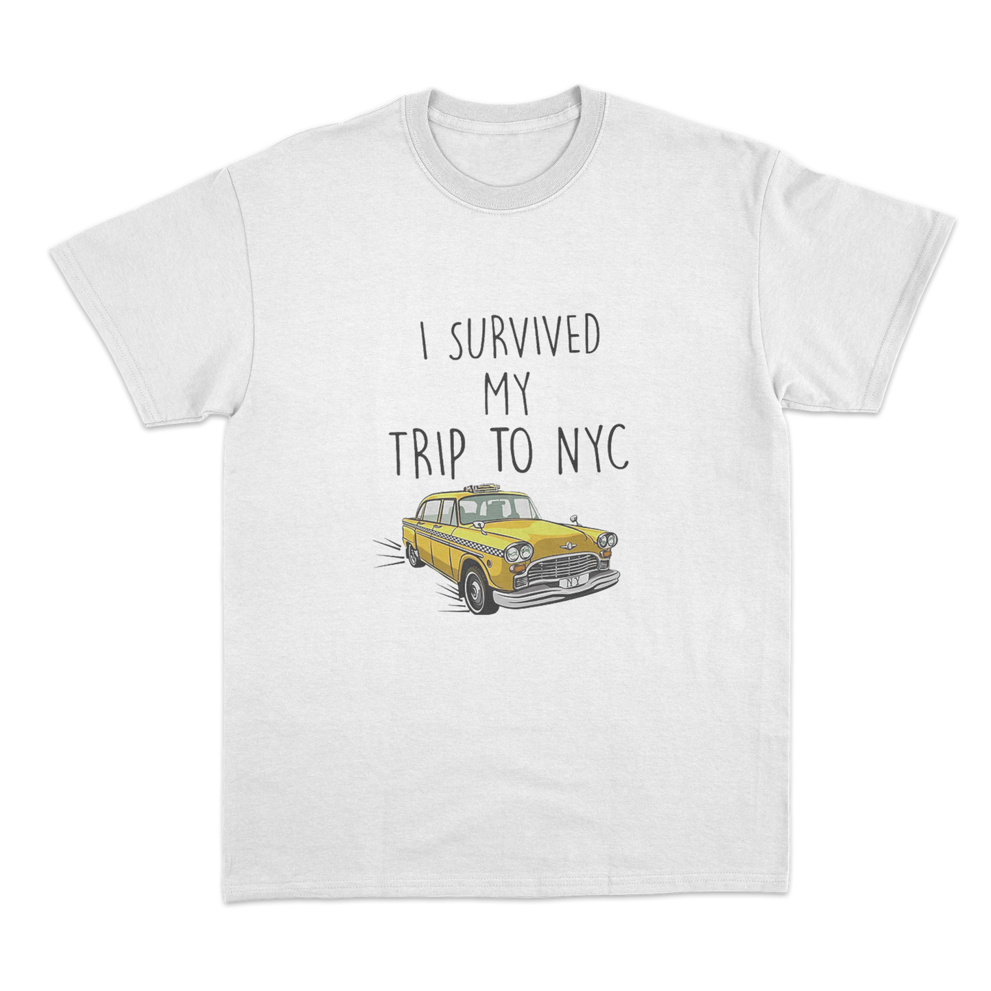 Camiseta I survived my trip to NYC