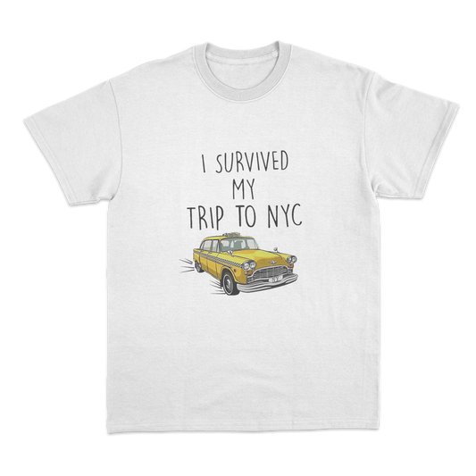 Camiseta I survived my trip to NYC