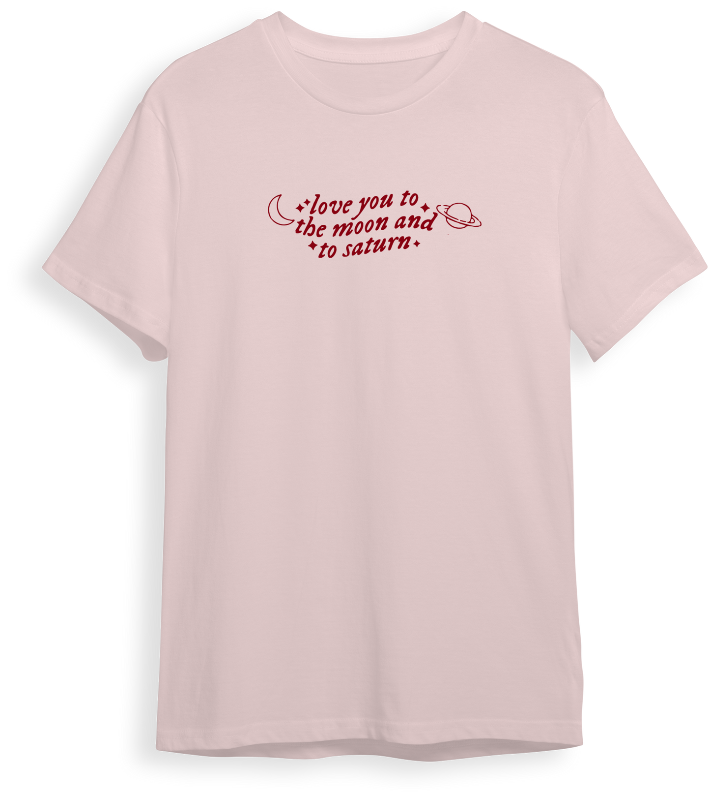 Camiseta Love you to the moon and to saturn