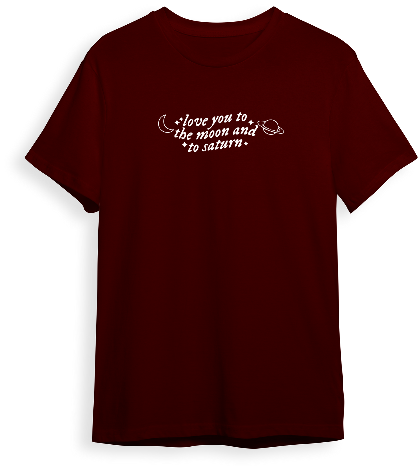 Camiseta Love you to the moon and to saturn
